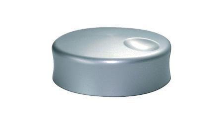 K1-DM-S60 Elma 39mm Silver Potentiometer Knob for 6mm Shaft D Shaped, Round Shaft,