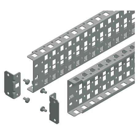 NSYSUCR9030 Schneider Electric PanelSeT Series Steel Cross Rail, 90mm W, 300mm H, 27mm D For Use With Enclosure