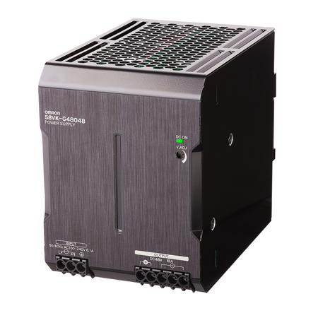 S8VK-G48048 480W Switch Mode DIN Rail Panel Mount Power Supply, 48V dc/ 10A