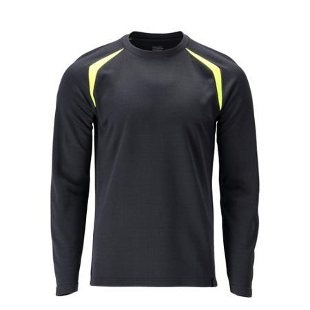 21581-327-01017-4XL Mascot Workwear Hi-Viz Yellow/Navy Arc Flash Polo, XXXXL Hi-Vis