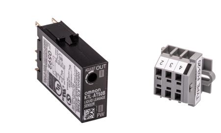 K7L-AT50B Omron K7L Series Liquid Leak Sensor - DIN Rail, 12 → 24 V dc 1 PNP/NPN
