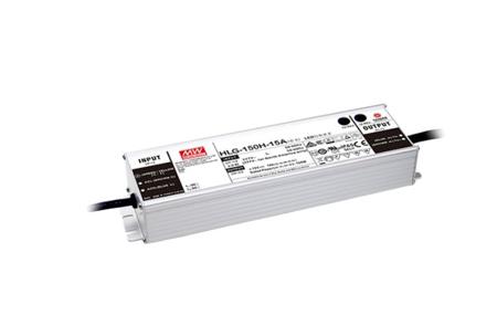 HLG-150H-54AB MEAN WELL LED Driver, 54V Output, 150W Output, 2.8A Output, Constant Current / Constant Voltage Dimmable