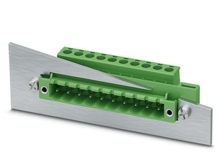 1096142 Phoenix Contact, DFK-MSTB Male Plug, 5.08mm Pitch, 12 Way, 1 Row Side Entry