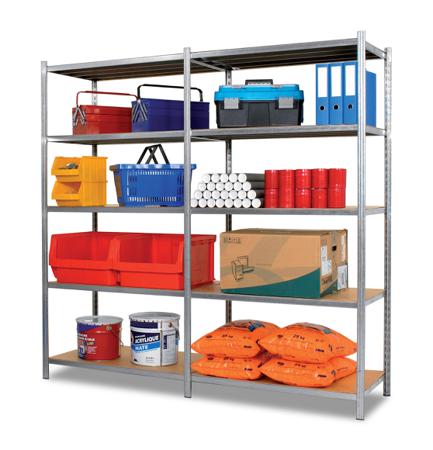 ZSNIVSUPTUBG1250A Manorga Quickshelf Storage Racking, 2000mm x 300mm