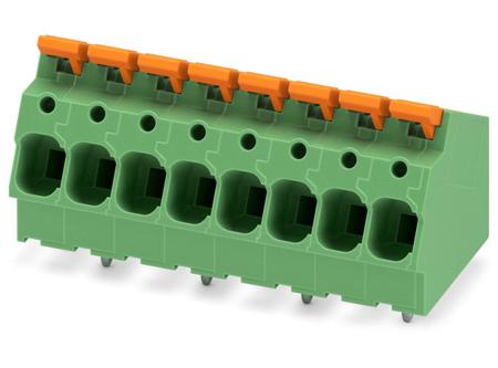 1098181 Phoenix Contact 5-ZB, LPTA 6/ 8-7 Series PCB Terminal Block, 8-Contact, 7.5mm Pitch, PCB Mount, 1-Row, PCB Termination