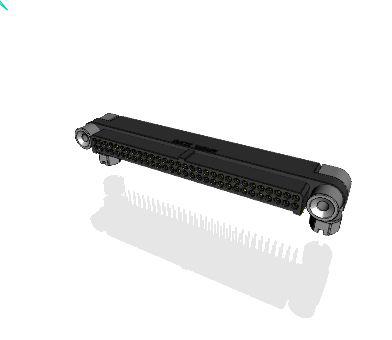 MHDAS2M060YCE61 Amphenol Socapex MHDAS Series Right Angle PCB PCB Header, 60 Contact(s), 1.27 mm Pitch, 2 Row, Shrouded