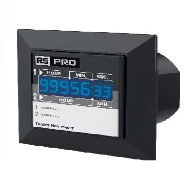 434-511 RS PRO Counter, Display, 7 Digit LED, 50, 60Hz, 160 → 240 V ac, 24 V ac/dc