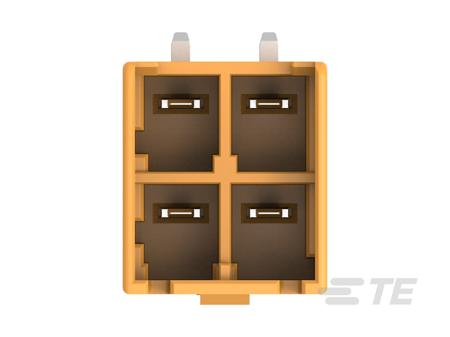 2371335-4 TE Connectivity Compact Power Connector Surface Mount Plug, 4, 10A, 300 V AC