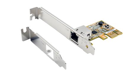 EX-6081 Exsys 1 PCIe Ethernet Serial Card