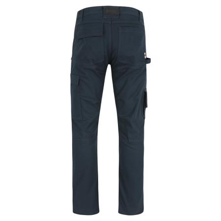 23MTR1901NY-48 Herock TOREX TROUSERS 's Navy Blue - Black Trousers Stretch Slim Fit, Size 48 38in W 32in L