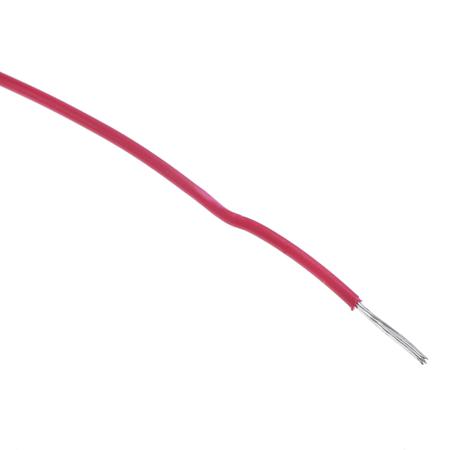 6713 RD001 Alpha Wire Ecogen Ecowire Series Red 0.33 mm² Hook Up Wire, 22 AWG, 7/0.25 mm, 305m, MPPE Insulation,