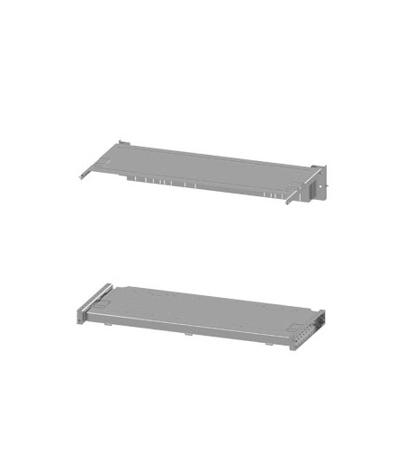 8PQ6000-3BA32 Siemens Grey 4 Gang Mounting Plate Sheet Steel Mounting Plate