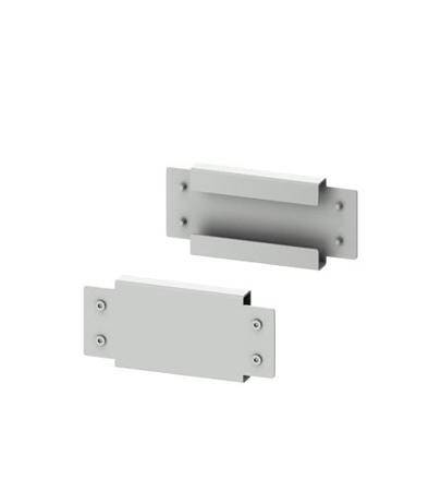 8PQ1010-0BA06 Siemens 8PQ1010 Series Grey Sheet Steel Modular Panel, 100mm H, 350mm W, 25mm D, for Use with Standard Frame
