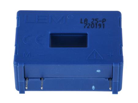 LA 25-P LEM LA Series Current Transformer, 55A Input, 55:1, 25 mArms Output, 12 → 15 V