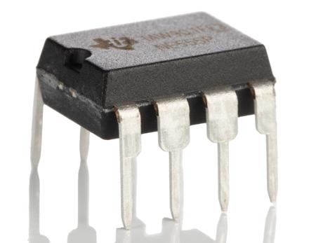 NE555P Texas Instruments , Precision Timer, 8-Pin PDIP
