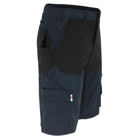23MBM1901NY-54 Herock HESPAR SHORTS Navy Blue - Black 35% Cotton, 65% Polyester Work shorts, 44in