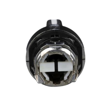 ZB4BD3 Schneider Electric Harmony XB4 3 Position Selector Switch Head Standard Handle Black Stay Put