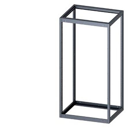 8MF1008-2GS40 Siemens 8MF1 Series RAL 7035 Steel Support Frame, 2000mm H, 1m W, 800mm D For Use With Standard Empty Enclosure