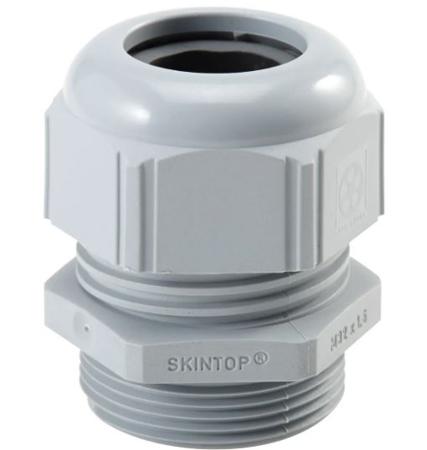 53015040-53019040 Lapp PG16 Grey Polyamide, IP68 Cable Gland With Locknut