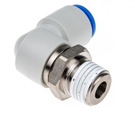 KSL08-02S SMC KS Series, 8 mm to R 1/4 Male, Threaded-to-Tube Connection Style