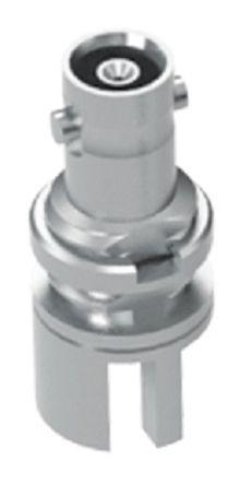 HDBNC-J-P-GN-ST-EM1 Samtec HD-BNC Series Straight 75Ω PCB Mount BNC Connector, jack, Gold, Edge Mount Termination, Microwave