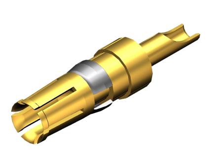 172704-0154 Molex, 172704 Series, Female Solder Cup D-Sub Connector Power Contact, Gold over Nickel Power, 20 → 16 AWG