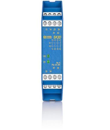 474282 ZANDER AACHEN SK3D SK3D 1 Auxiliary Contacts Safety Relay 24V, Single/Dual-Channel 3 Safety Contacts