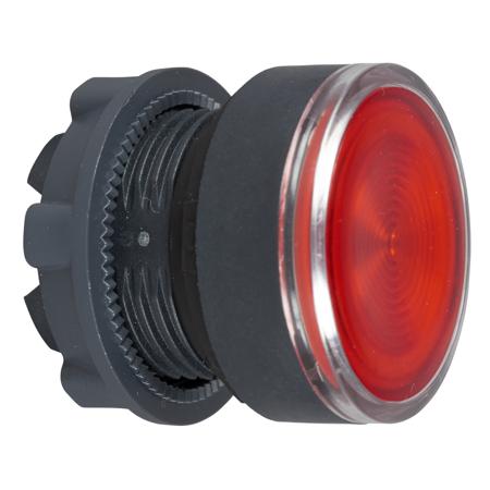 ZB5AW343S Schneider Electric Harmony XB4 Series Red Illuminated Spring Return Push Button Head, 22mm Cutout, IP66, IP67,