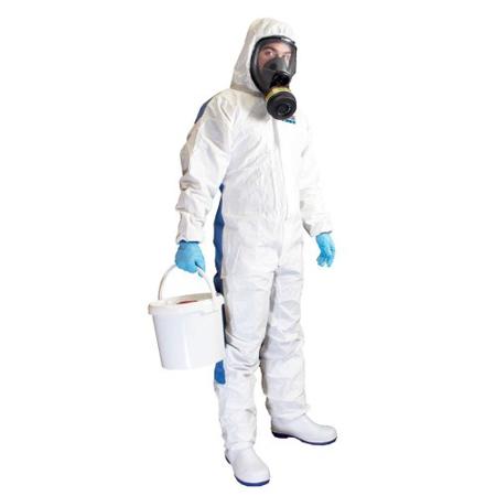 2510-400-008 Chemsplash White Disposable Coverall, XXL