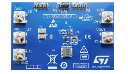 STEVAL-3603BC1 STMicroelectronics Evaluation Board Buck Converter Evaluation Board