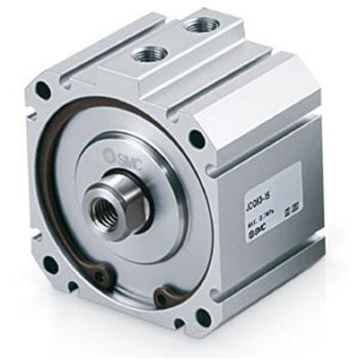 JCDQ20-30 SMC Pneumatic Piston Rod Cylinder - , 20mm Bore, 30mm Stroke, JCQ Series, Double Acting