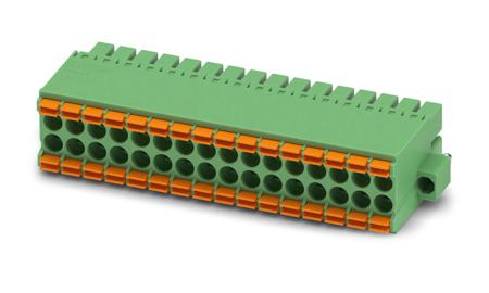 1790438 Phoenix Contact, 3.5mm Pitch, DFMC 1.5/16-STF-3.5, 32 Way, Pluggable Terminal Block, Plug, Cable Mount, Spring Cage