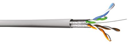 TX200P4FPBRS1 CAEMMC, 100m Cat6, Blue, U/FTP Shielded, Unterminated PVC Sheath
