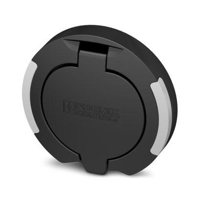 1388393 Phoenix Contact Black Protective Cover for use with Infrastructure Charging Socket