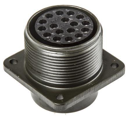 MS3102A-20-29S Amphenol MS3102A Series, 17 Way Box Mount MIL Spec Circular Connector Receptacle, Socket Contacts,Shell Size 20