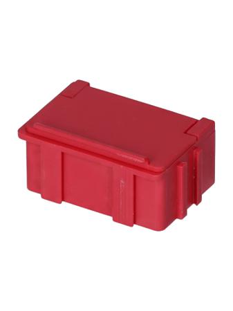 8150017 Licefa 1 Cell Red SB Compartment Box, 21mm x 42.4mm x 29.4mm