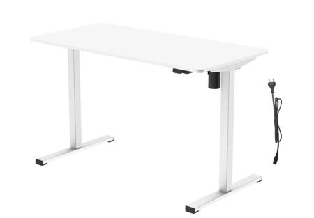 119-837 RS PRO Sitting, Standing Computer Desk, 726 → 1176mm x 1.2m x 600mm