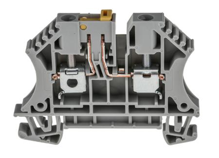 1492-JKD4 Allen Bradley 1492 Series Screw Terminal, 3-Way, 10A, 22 → 12 Wire, Screw Cage Termination