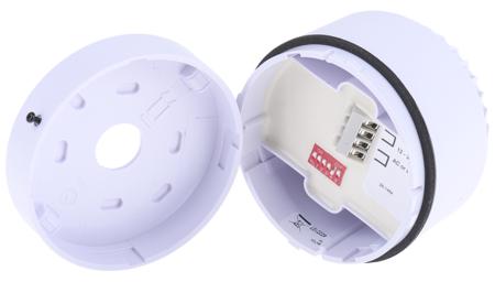 540075RSCO-0350 Eaton Surface Mount Electronic Sounder, 12 → 30 V ac/dc, 107dB at 1 m, IP54, AC, DC, 32-Tone