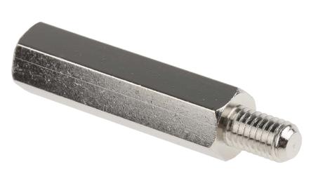 806-6641 RS PRO Standoff, M5 x M5 Thread, 30mm Body, Brass, Male/Female, 8mm Stud