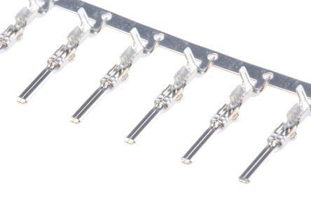 1971238-1 TE Connectivity Power Triple Lock Crimp Terminal Contact, Male to 2 x 20AWG, Tin Plating