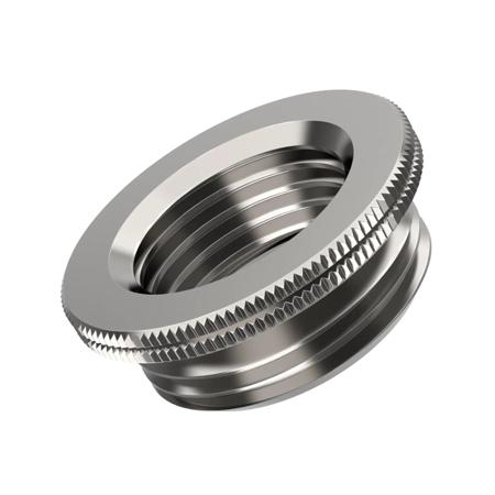52104321LF Lapp Cable Gland Adapter, M63 Exterior Thread, M40 Interior Thread, Nickel Plated Brass, SKINDICHT MR-M Series