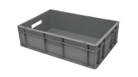 447-5925 RS Pro Grey Steel Storage Container, 606mm x 857mm