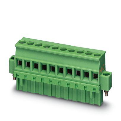 1912524 Phoenix Contact MVSTBR 2 Series PCB Connector, 3-Contact, 5mm Pitch, Screw, 1-Row, Plug In Termination