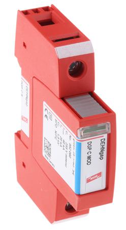 DGP C S Dehn, DGP Modular Surge Protector 255 V Maximum Voltage Rating 40kA Maximum Surge Current Type 2 Arrester