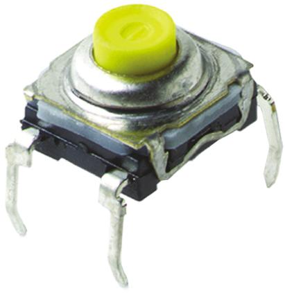 KSA0M411 LFTR C & K IP60 Side, Top Tactile Switch, SPST 50 mA @ 32 V dc