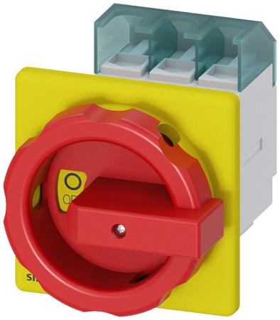 3LD2555-0TK53 Siemens Switch Disconnector, 3 Pole, 63A Max Current, 63A Fuse Current