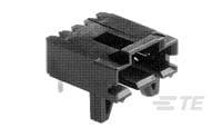 103904-3 TE Connectivity 1039 Series Vertical PCB Header, 4 Contact(s), 2.54 mm Pitch, 1 Row, Unshrouded