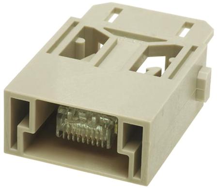 09140014622 HARTING Heavy Duty Power Connector Module, 1A, Male, Han-Modular Series, 8 Contacts