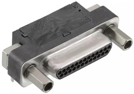 836149012 Molex 83614 25 Way Right Angle Through Hole D-sub Connector Plug, 1.27mm Pitch
